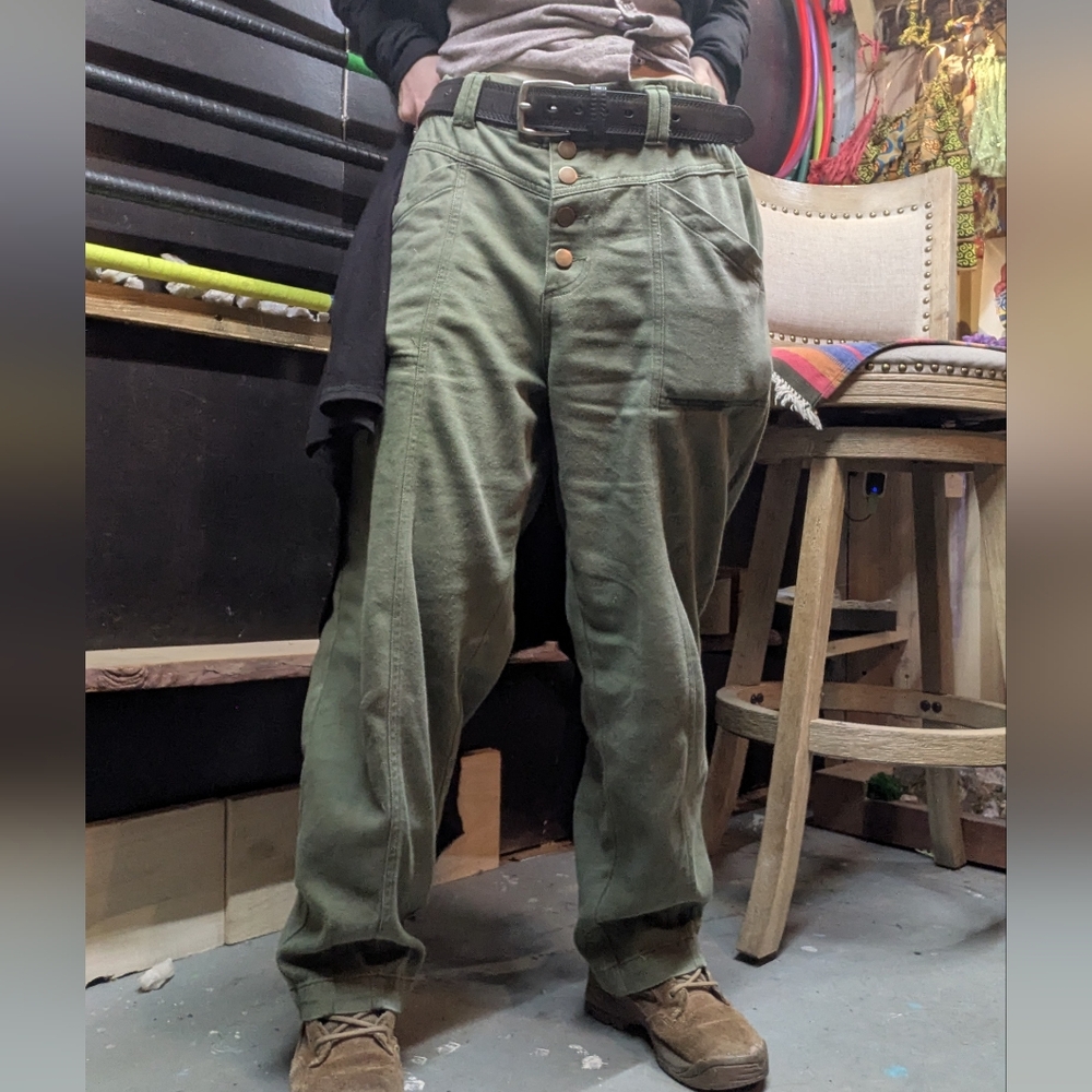 Men's Olive Green Pants
